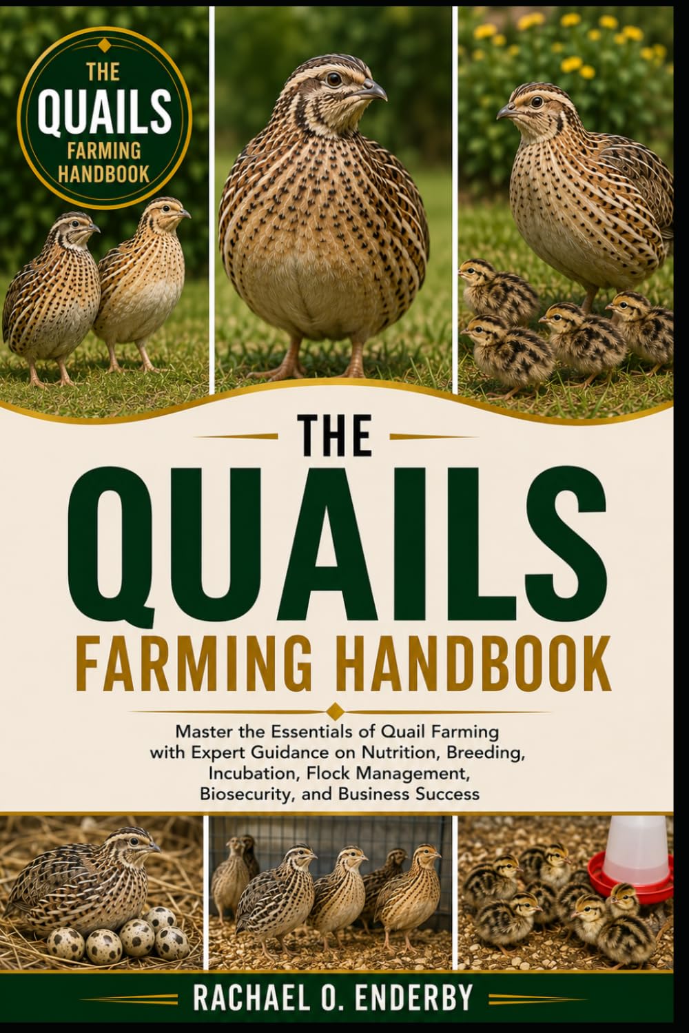 THE QUAILS FARMING HANDBOOK: Master the Essentials of Quail Farming with Expert Guidance on Nutrition, Breeding, Incubation, Flock Management, Biosecurity, and Business Success