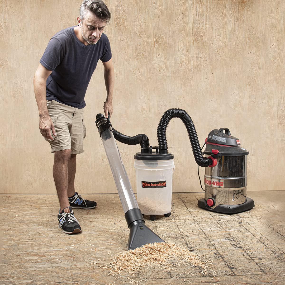 Buy POWERTEC 70299 Dust Collection Cyclone Separator Lid for 5 Gallon