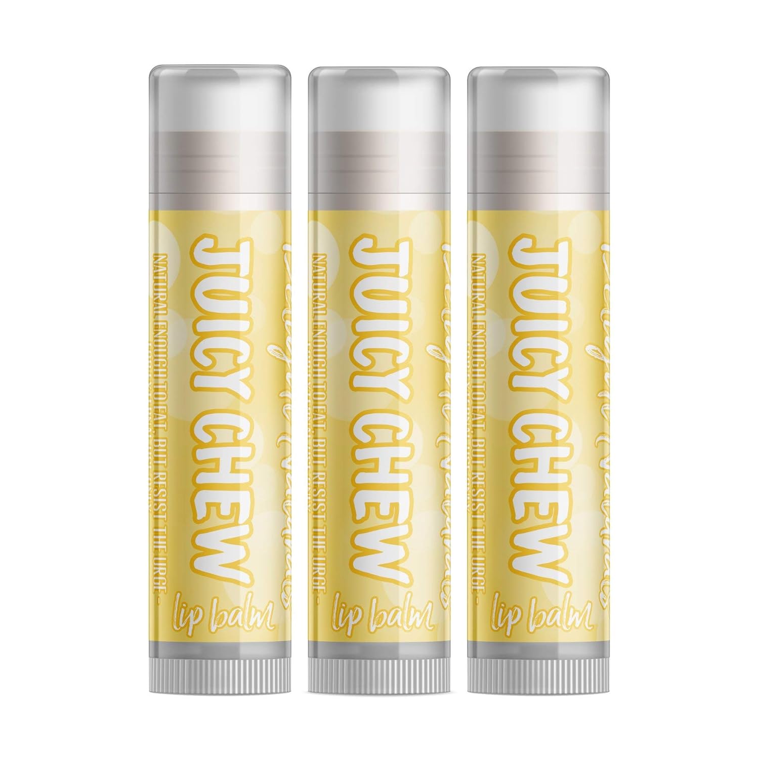 Juicy Chew Lip Balm - Set of Three