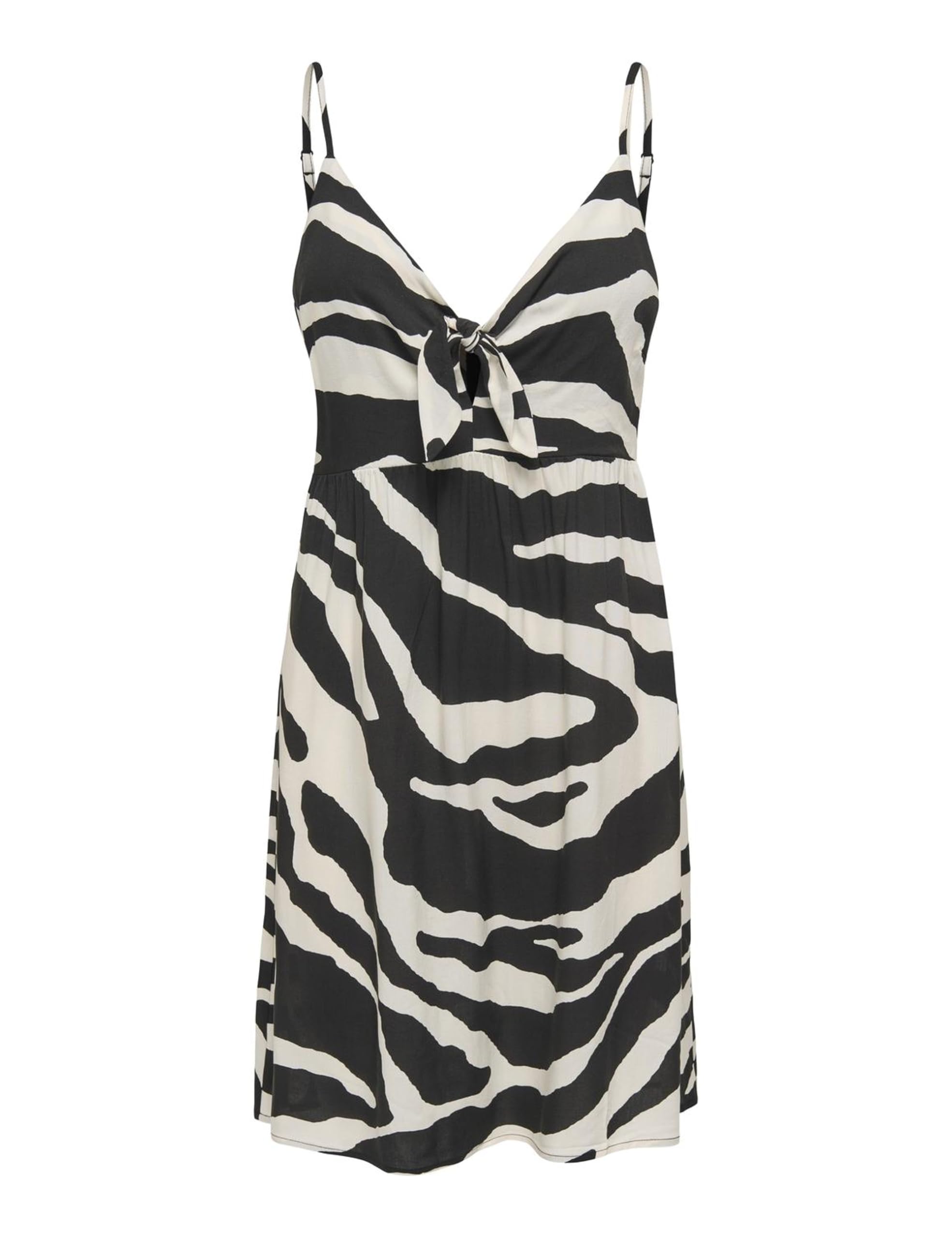Onlnova Life Vis Jules Dress AOP, Black, L