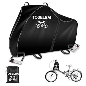 Amazon.co.jp: TOSELBAI 自転車カバー 420D超厚オックスフォード