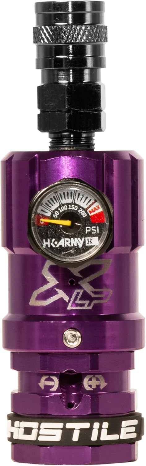 HK Army Hostile Airsoft XLP HPA Regulator Top Port for Compressed Air Tanks