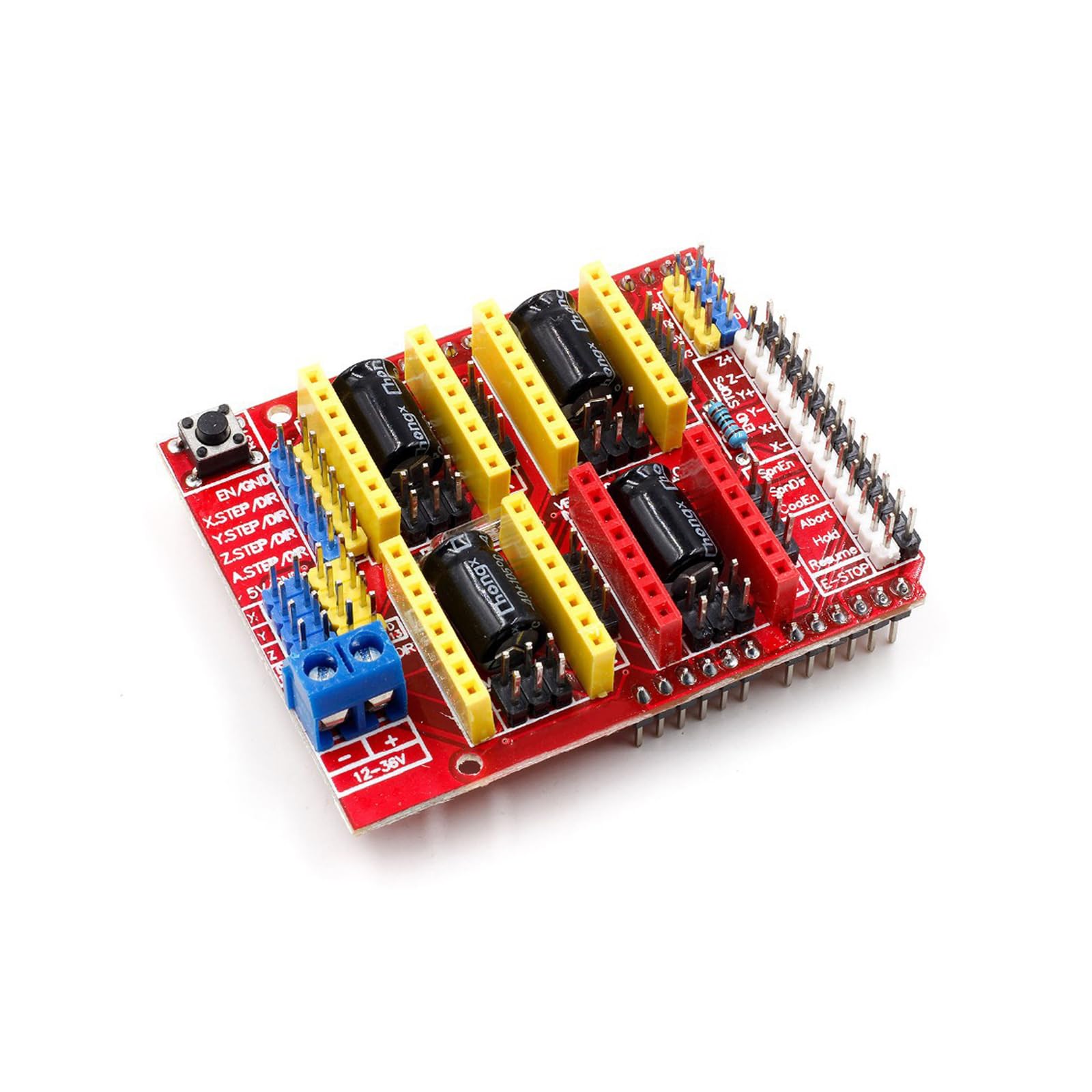 CNC Schild v3 Graviermaschine Expansion Board mit 4 Stück A4988Treiber mit Kühlkörper 3D Drucker kompatibel