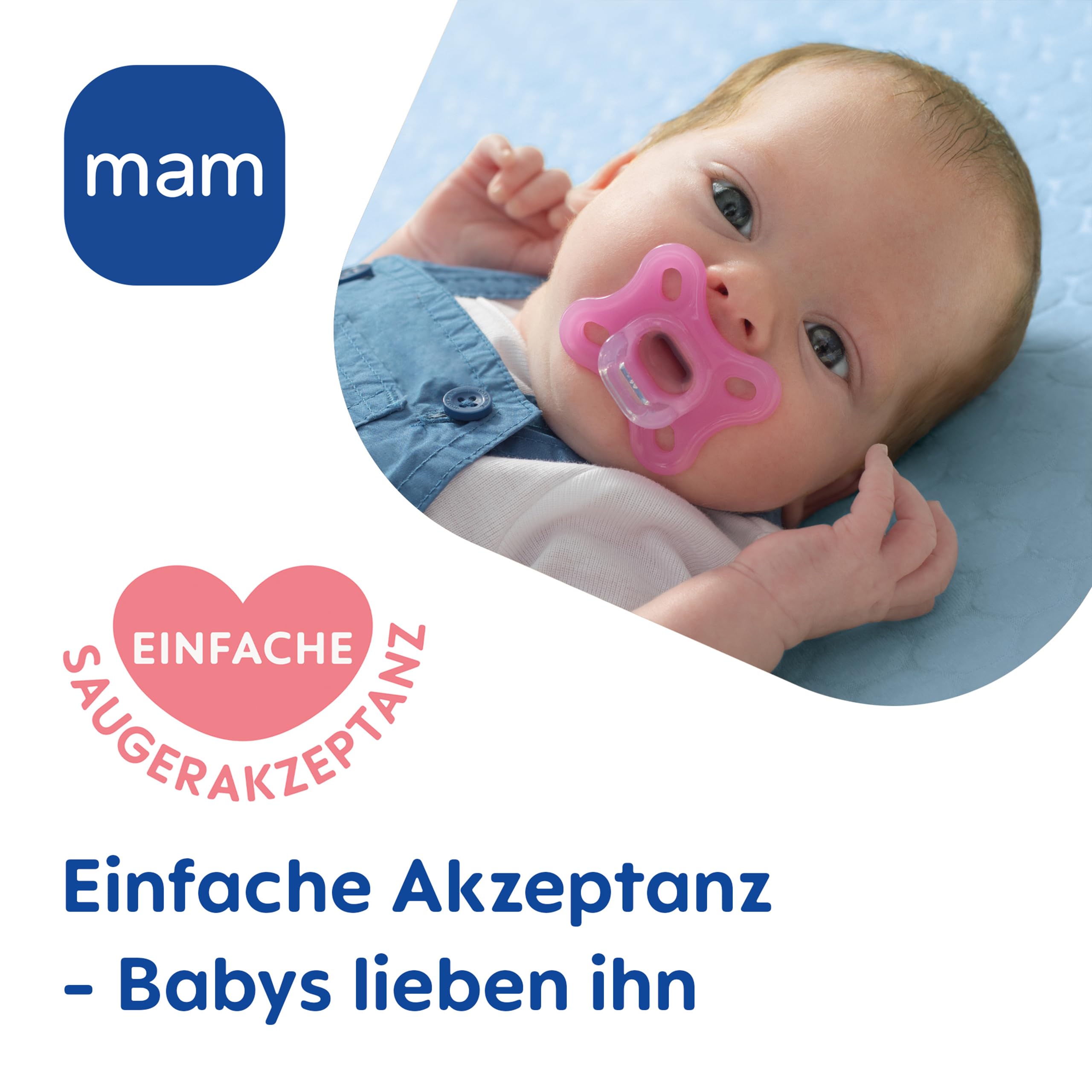 MAM Skin Soft Ciuccio In Silicone Per Prematuri E Neonati (0-2 Mesi) – Set Da 4 Con 2 Scatole Sterilizzatrici, Design Extra Piccolo - 5