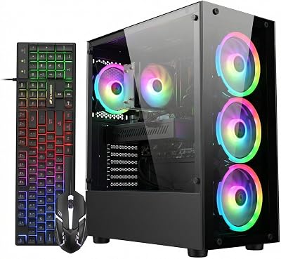 STGAubron Gaming PC Desktop Computer, Intel Core i7 up to 3. - best gaming pcs machine learning