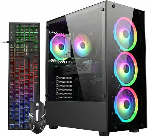 STGAubron Gaming PC Desktop Computer, Intel Core i7 up to