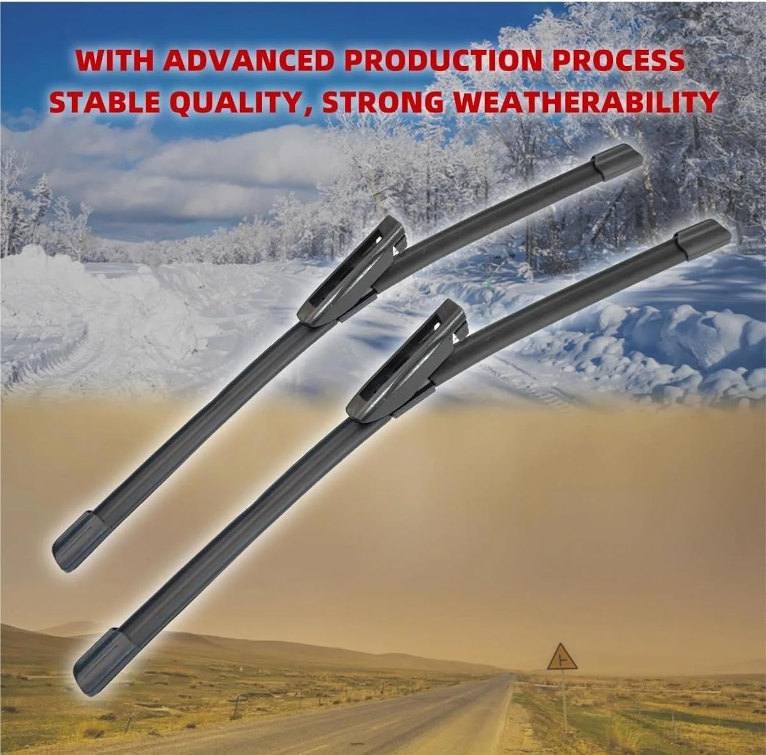 Wiper Refills For Lada For Xray 2015 2016 2017 2018 2019 2020 Front Wiper 26"+14"