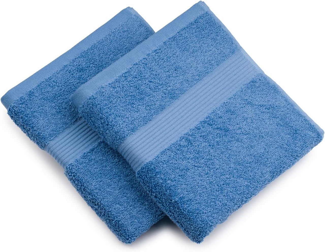 Set Di 2 Asciugamani Gözze New York - 50x100 Cm, Colore Petrolio - Morbidi E Assorbenti Per Bagno O Ospiti