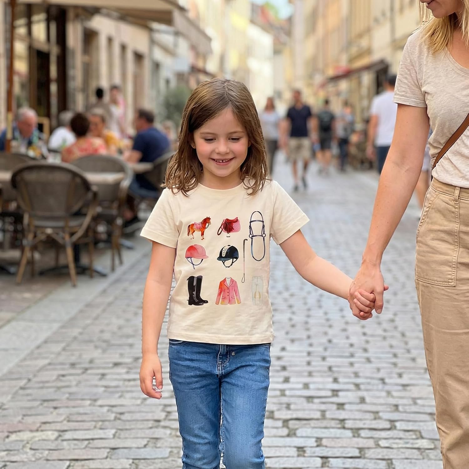 Toddler Baby Girls Western Cowgirl T-Shirt Kids Short Sleeve Funny Rodeo Graphic Summer Tee Tops - Image 3