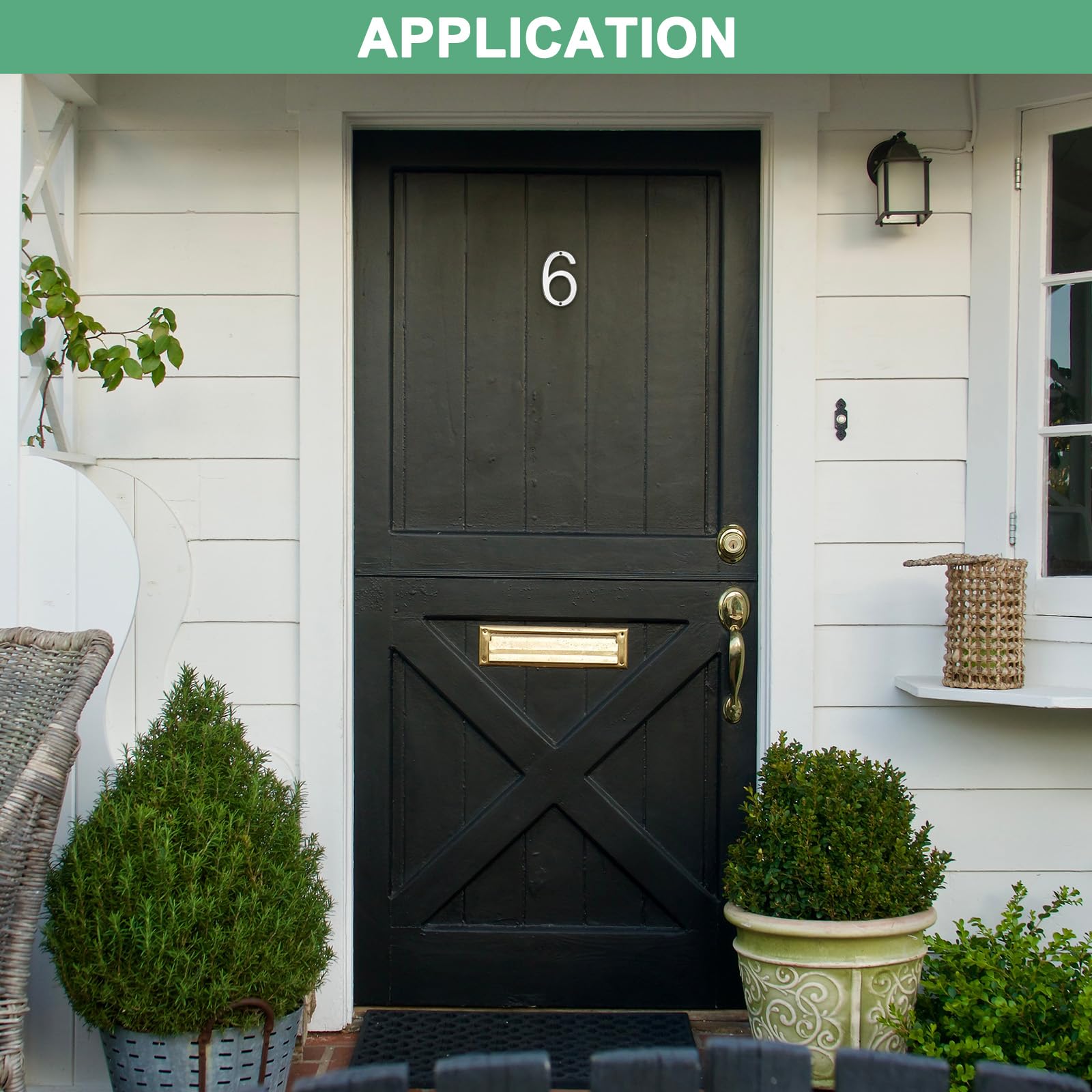 M METERXITY 1-Pack House Number - Image 4