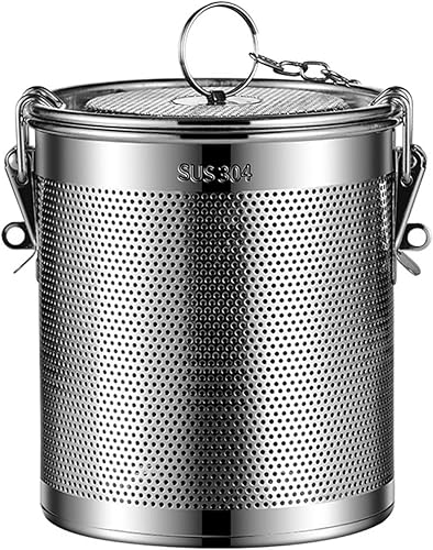 Stainless Steel Seasoning Strainer Tea Ball Infuser for Loose Leaf Tea Spice Infuser for Cooking Extra Fine Mesh Tea Strainer Ball