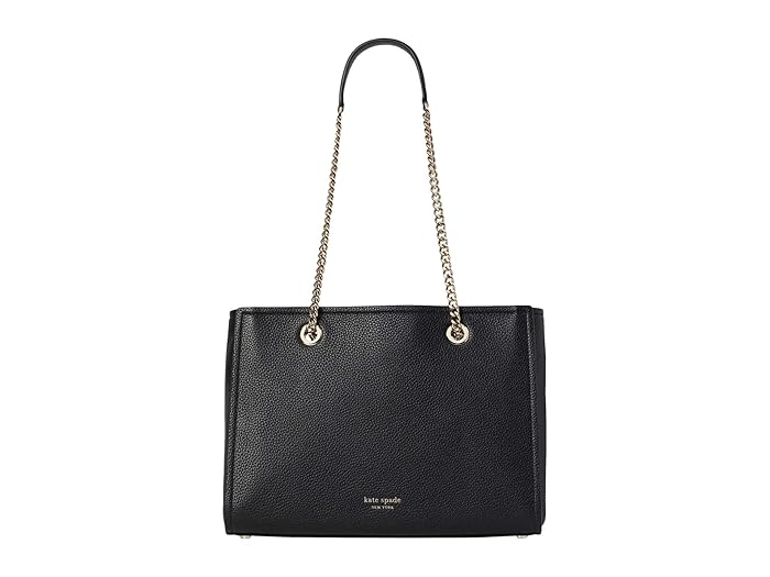 Kate Spade New York  Amelia Pebble Large Tote (Black) Handbags