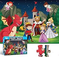 Vista 10 de Rompecabezas de piso jumbo para niños, rompecabezas grandes de 35 piezas para niños de 3 a 5 años, juguetes de aprendizaje y educación preescolar