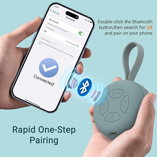 Miniatura 4 de Máquina de sonido portátil para bebés [ruido blanco para bebés niños] [compatible con reproducción de audio Bluetooth] [función de temporizador] [12