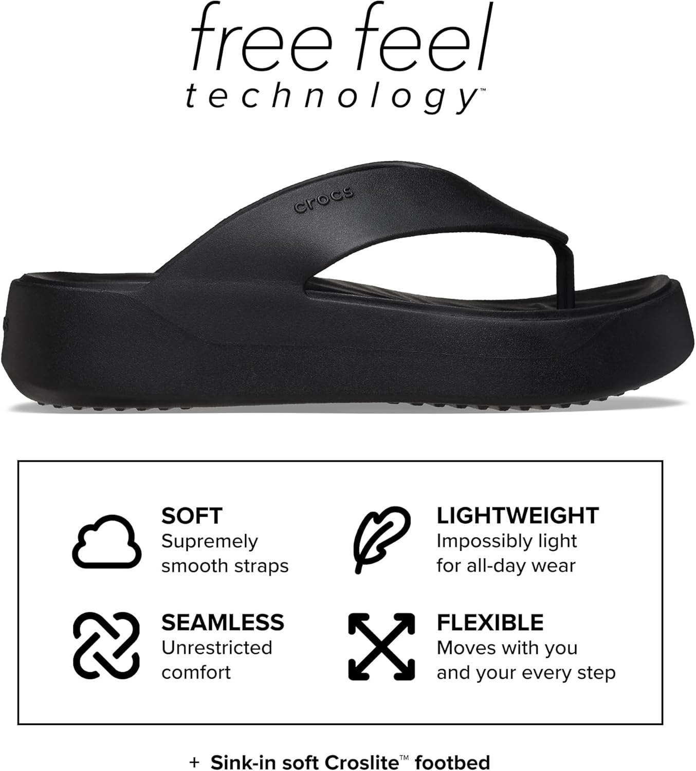 Crocs Women's Getaway Platform Sandals - Image 6