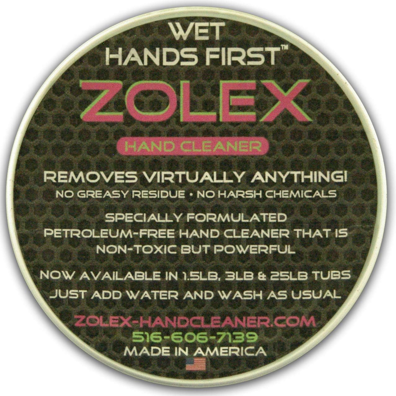 Water Activated Hand Cleaner for Working Hands| Stain Remover for Heavy Duty Workers | Grease Remover for Mechanics and Heavy Duty Workers - Non-Toxic Petroleum Free | Pack of 4