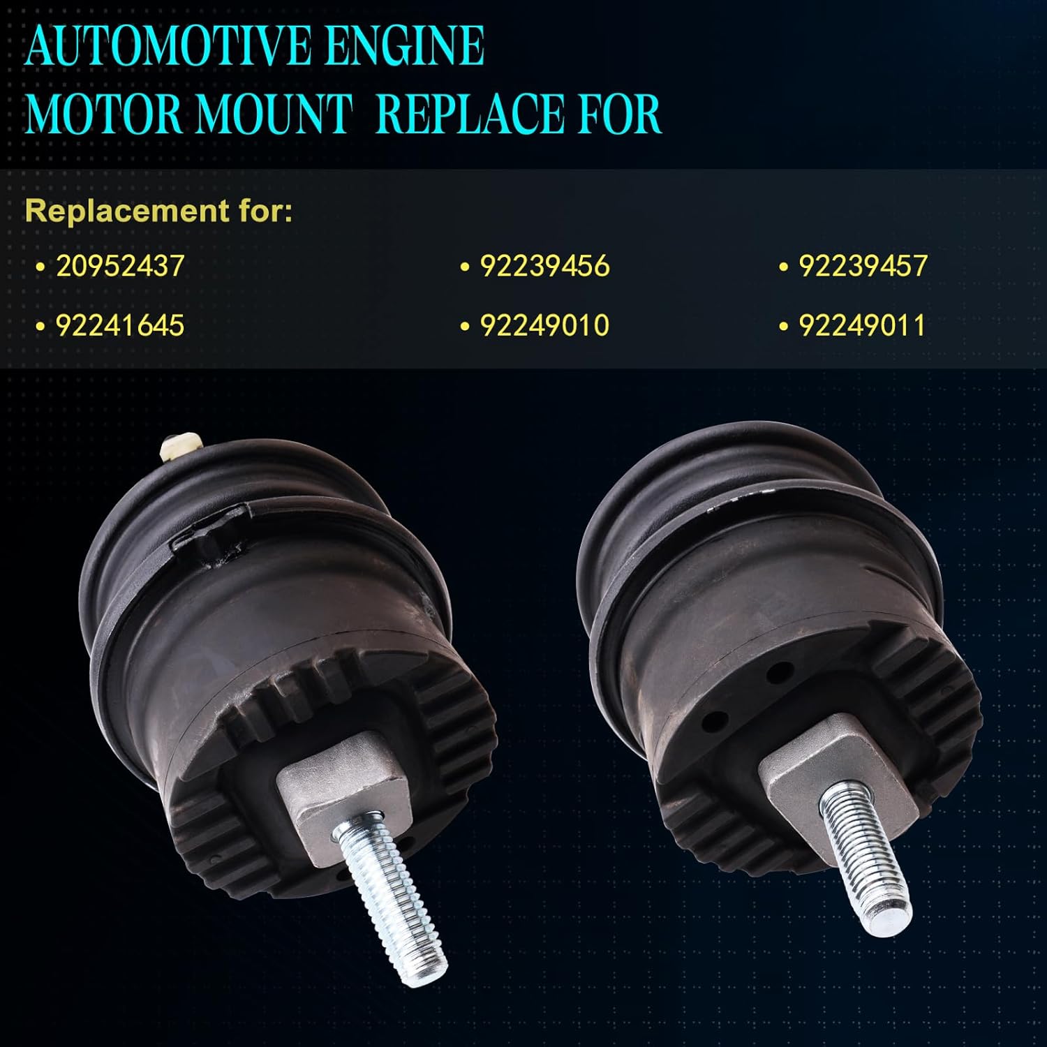 SHERXINBO Engine Motor Mount Compatible with Chevy Camaro 2010-2015 3.6L 6.2L Replacement for A5630 3295 20952437