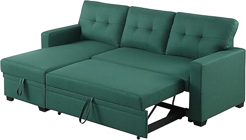 Miniatura 38 de Sofá modular de terciopelo con diván, sofá modular de 3 asientos en forma de L con brazos de almohada de terciopelo y cojines de respaldo y asiento