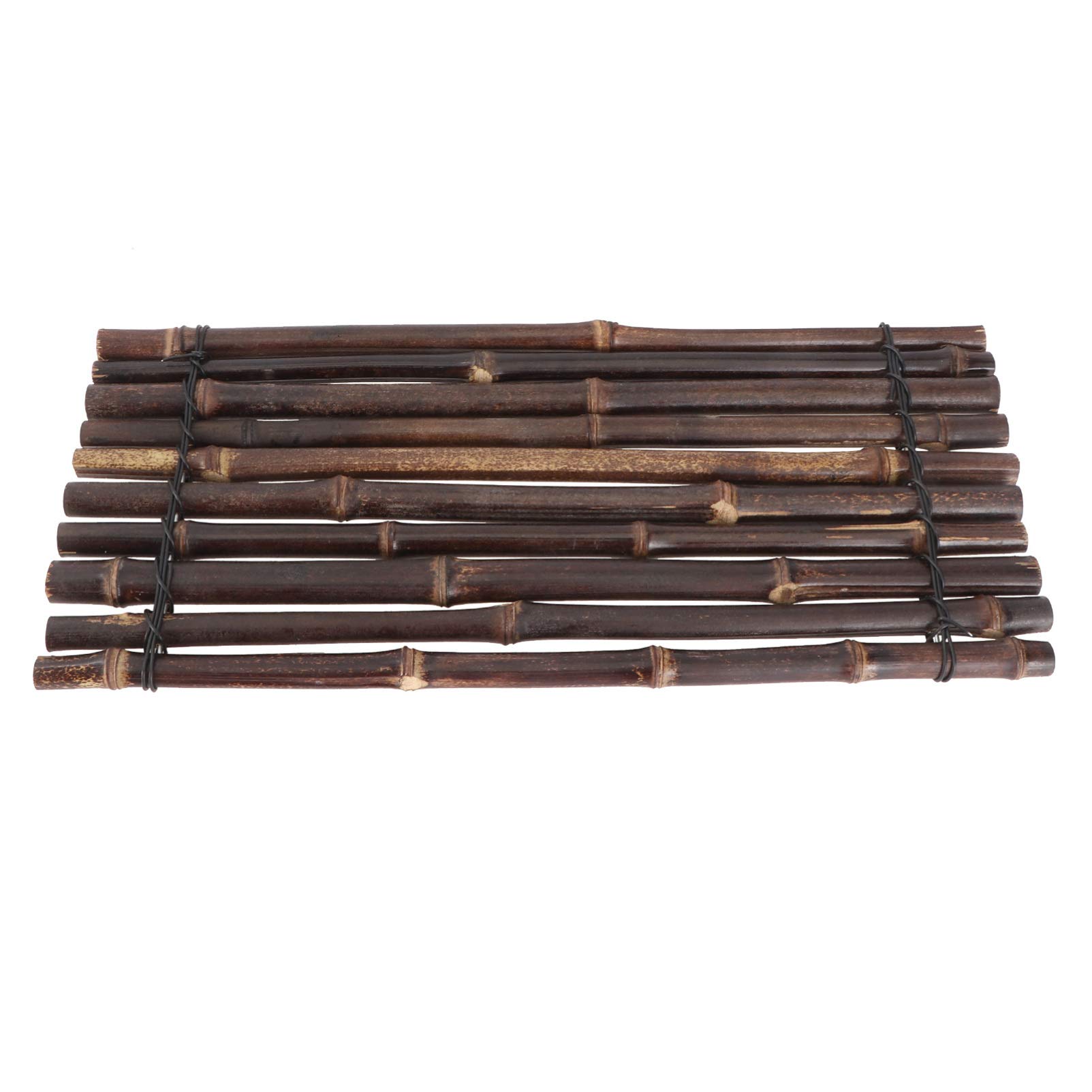 YARNOW1pc Bamboo Rack Korean Snack Cake Container Bamboo Flatware Wood Sushi Boat Omakase Plate Home Tableware Barbecue Plate Bamboo Food Container Bamboo Dish Artificial Flower Straw