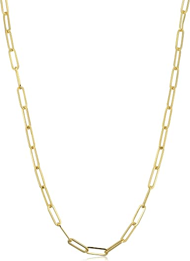 Paperclip Chain Necklace 