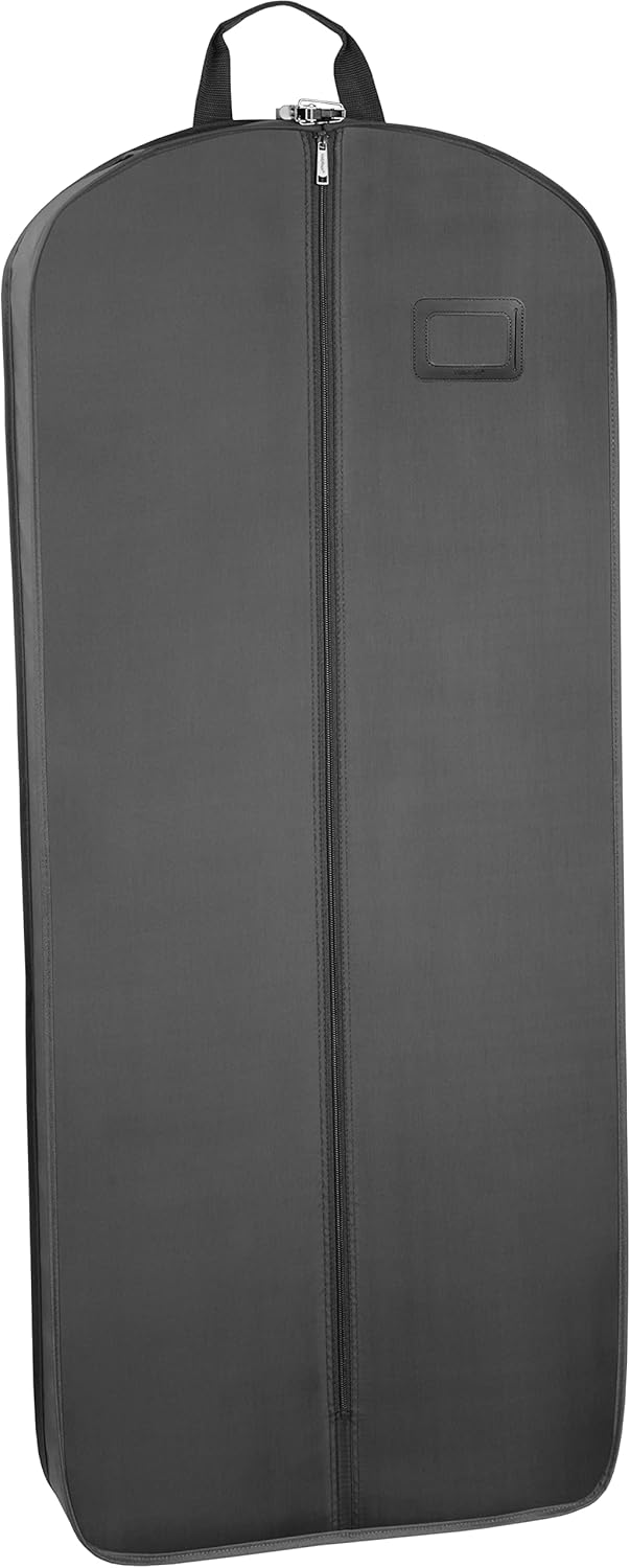 Review WallyBags Garment Bag 60inch Premium Trifold Travel Exterior