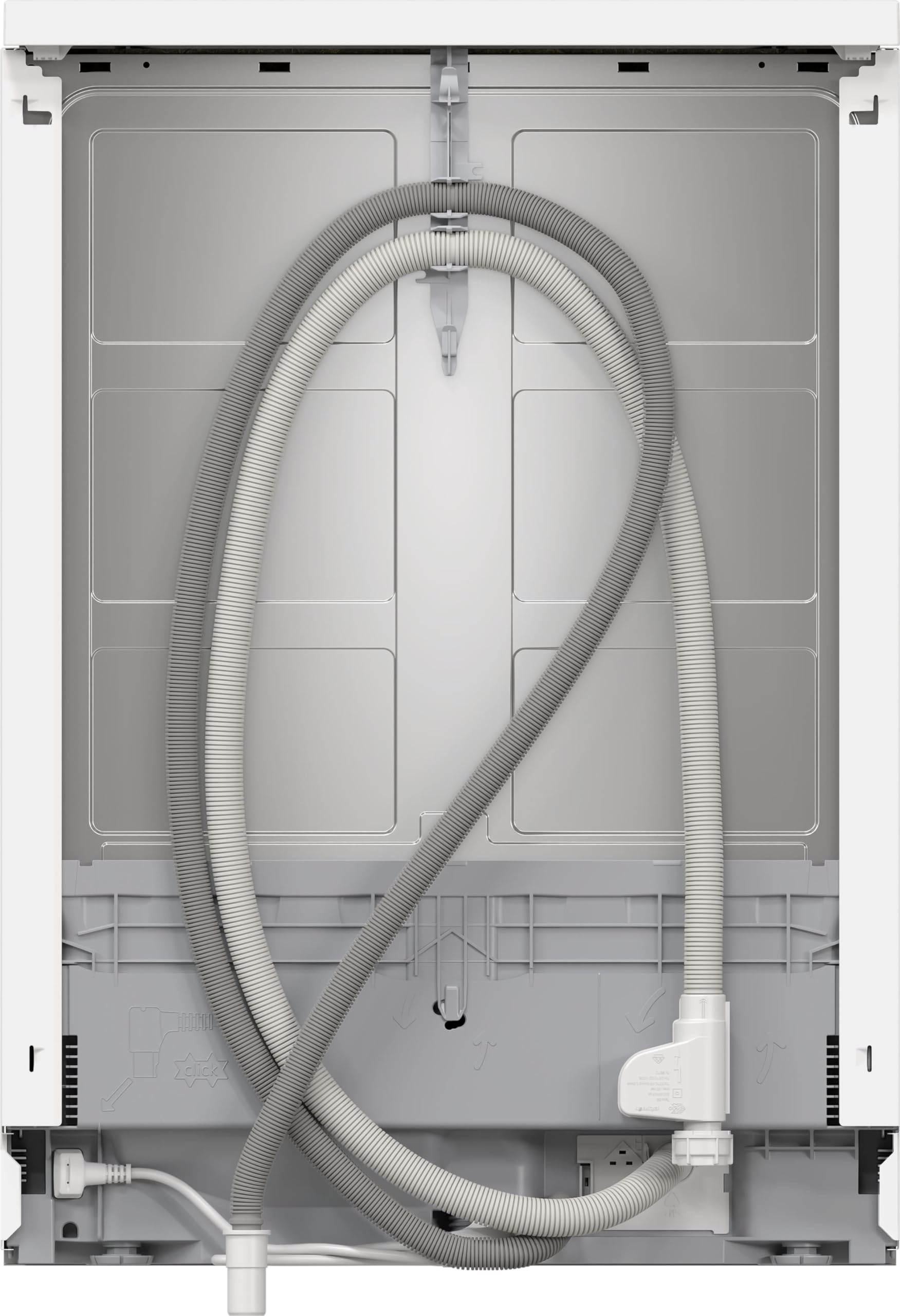 Bosch - Lavavajillas Libre Instalación, 60 cm, 13 servicios, Serie 2, Home Connect, Motor EcoSilence, Blanco, SMS2HTW02E