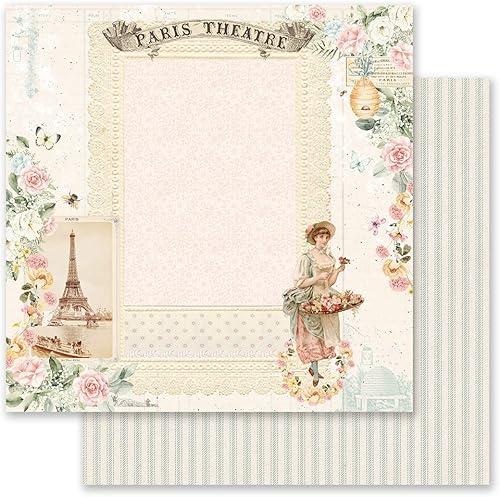 Vista 14 de Prima Marketing Miel Collection - Bloc de papel de 8 x 8 pulgadas, 32 hojas, diario, álbum de recortes