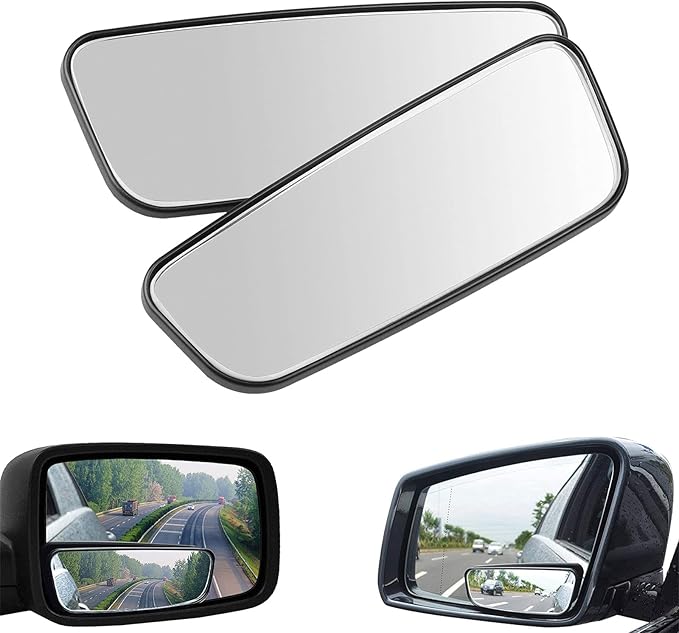 Specchio Universale Per Camion E Furgoni 18x36,5 Cm - Nero, Facile Installazione - Foto 4