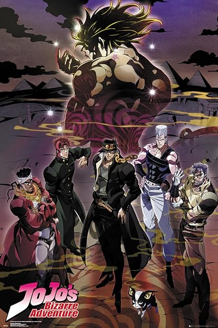 GB eye Jojo's Bizarre Adventure Group Maxi Poster