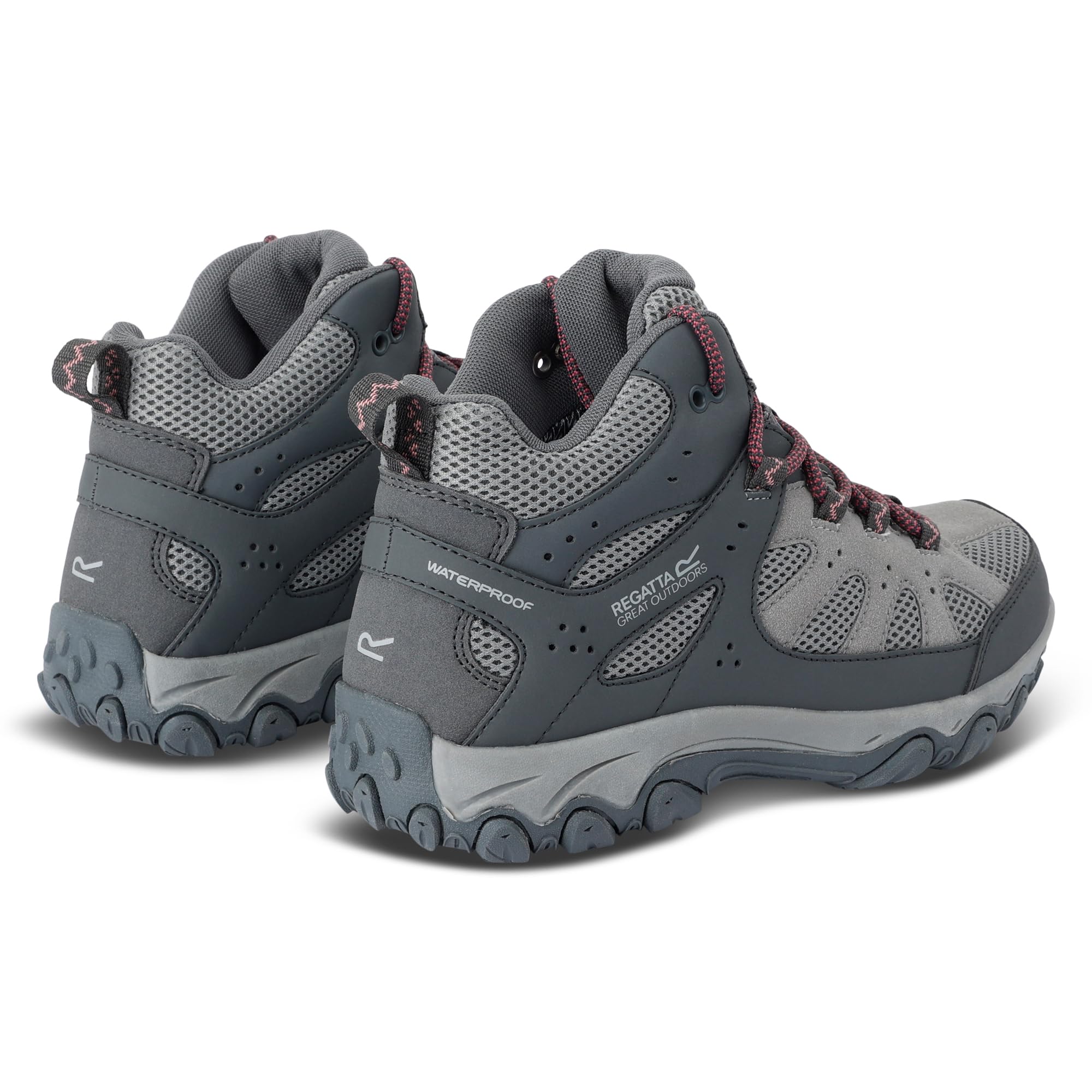 Regatta Wmnedgepointivmid Regatta Mujer Edgepoint IV Mid Walking botines agua resistente Cushioned Hiking FootwearMujer