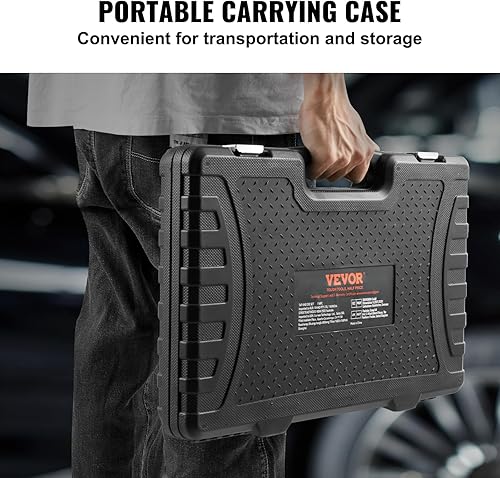 Miniatura 6 de VEVOR Juego de llaves y troqueles, 116 piezas, incluye tamaño métrico y SAE, roscas y troqueles de acero para rodamientos, herramienta de roscado