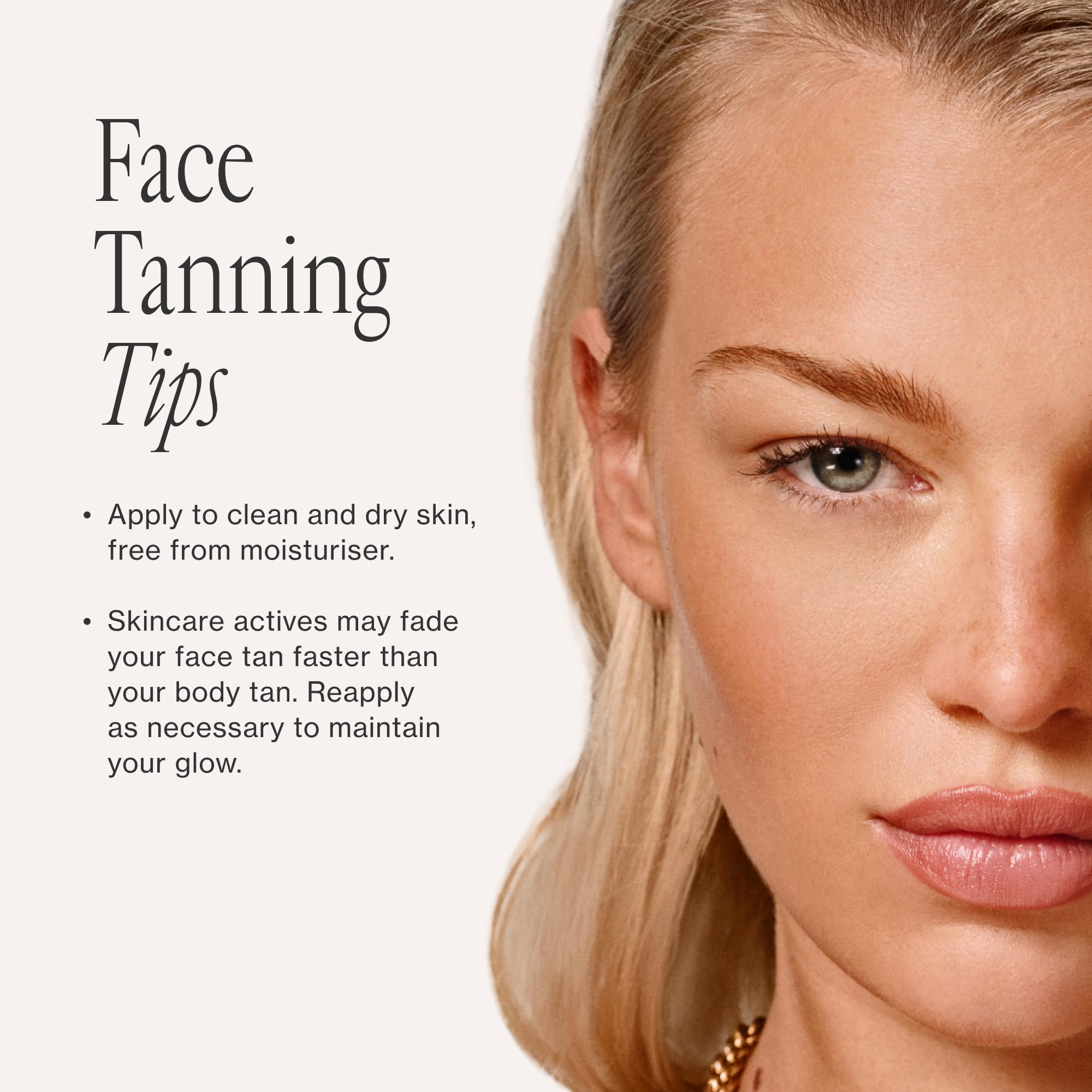 Loving Tan 2 HR Express Face Tanning Serum – Hydrating Sunless Self Tanner