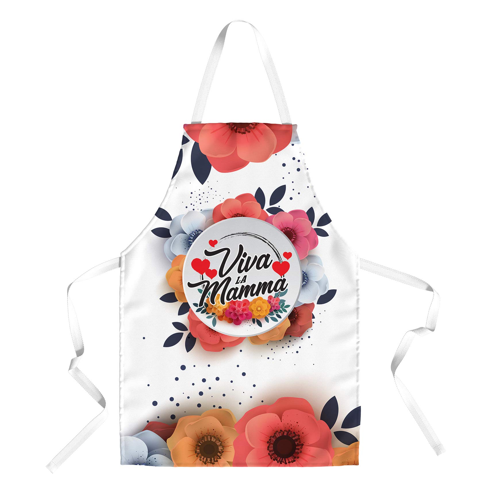 Babloo Grembiule Da Cucina Per Nonni – Idea Regalo Festa Dei Nonni Con Stampa Supereroi – 70x85 Cm In Poliestere