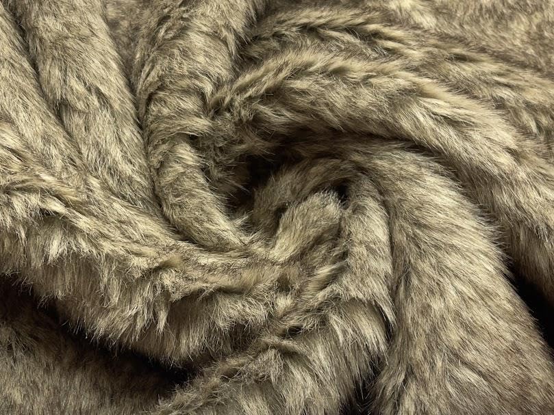 Tissu en fausse fourrure de luxe haute densité format 5 mètres