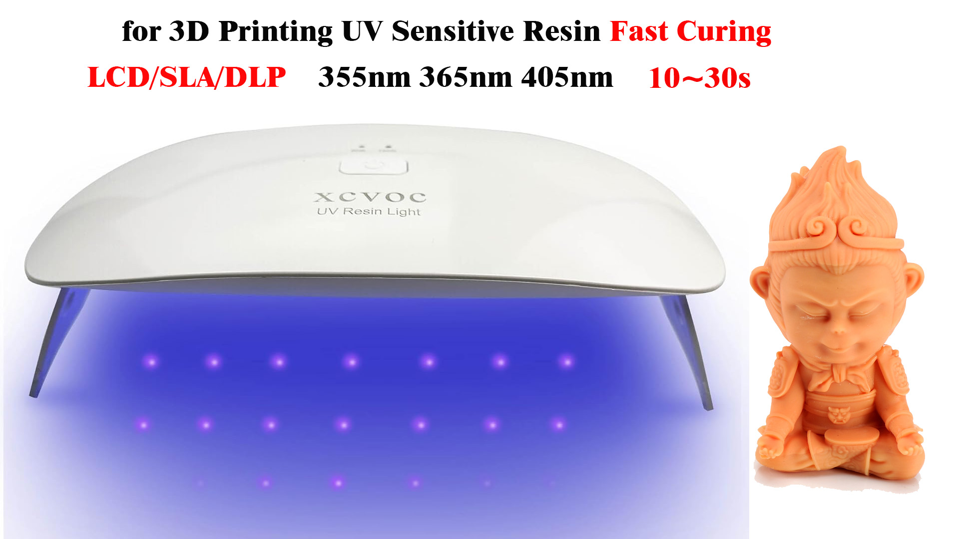 Amazon.com: Large UV Light for Resin Curing Lamp,Teeth Gems,Screen