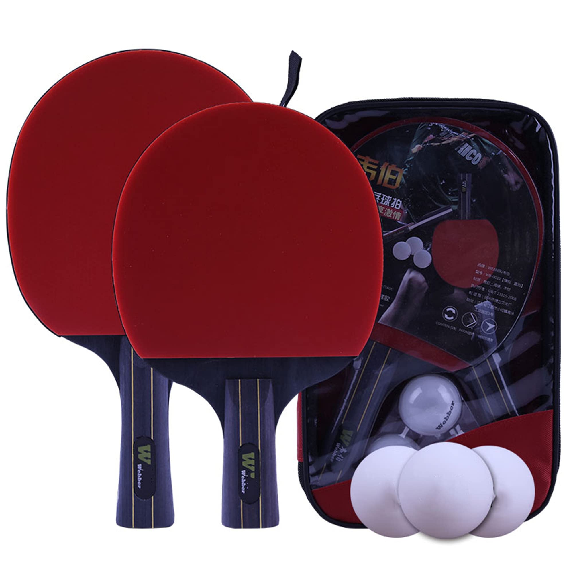 Set Principianti c/Custodia Racchetta, Perfetto Adulti/Bambini(C)
