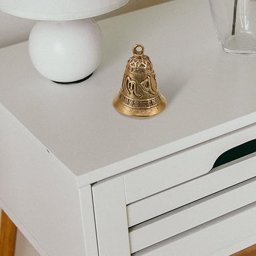 Miniatura 7 de Campanas para manualidades, 6 unidades, campanas de hierro, campanas de bronce, cascabeles retro, campanas de Feng Shui, campanas de viento,