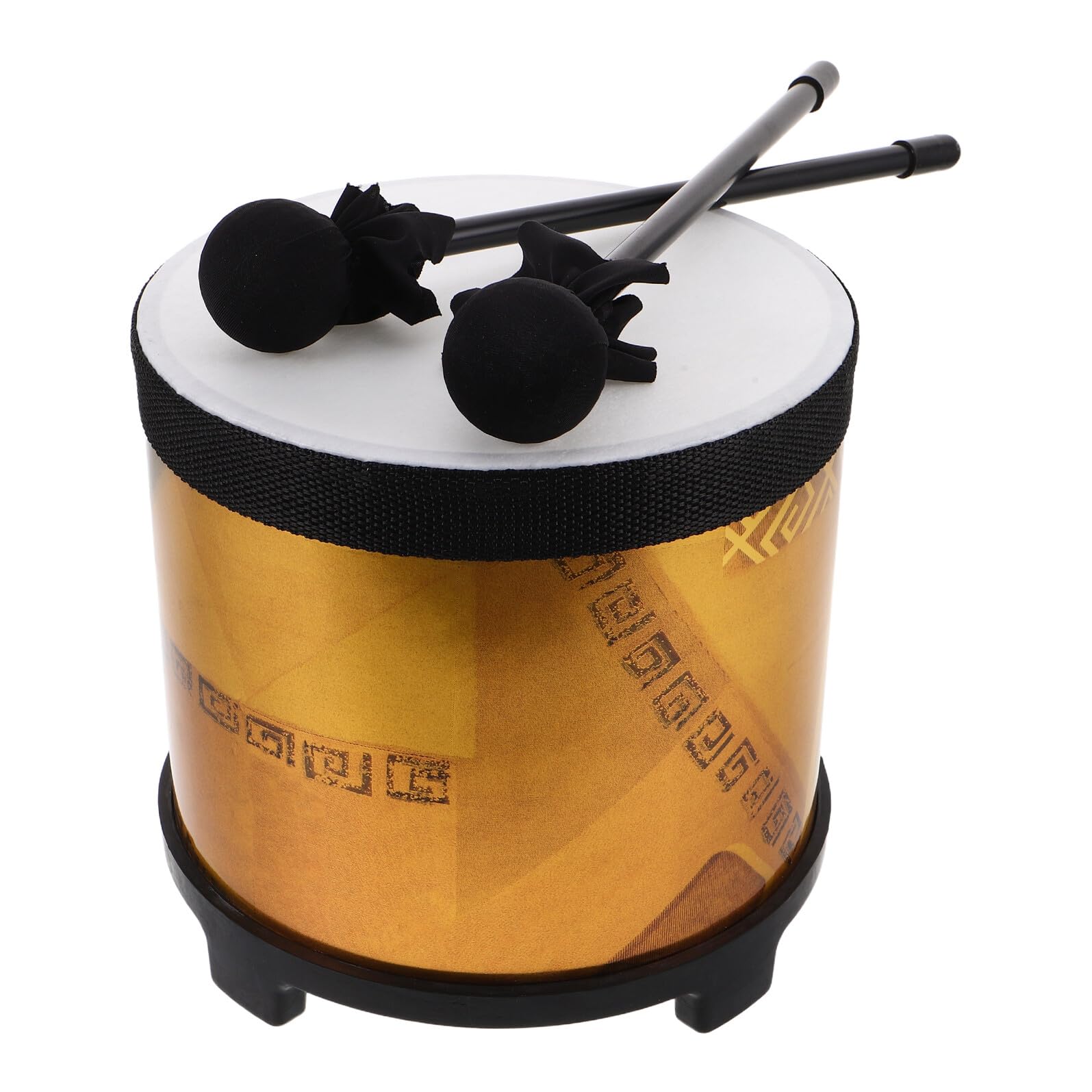 Orff per Floor Tom Drum Educativo con Bacchetta Sicuro e Portatile per Apprendimento Musicale Prescolare