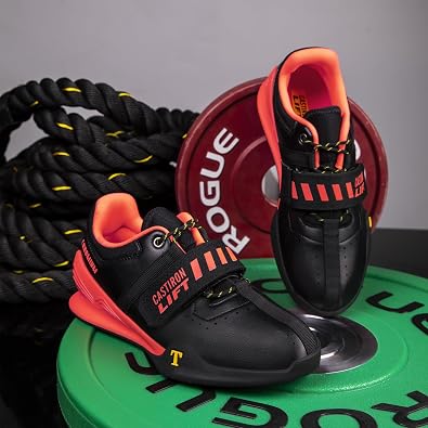 Weightlifting Shoes, Powerlifting Shoes, Gym Shoes for Crossfit Lifting Shoes, Weightlifting Shoes for Heavy Lifting Deadlifting, Weight Training, Squat Shoe for Men and Women