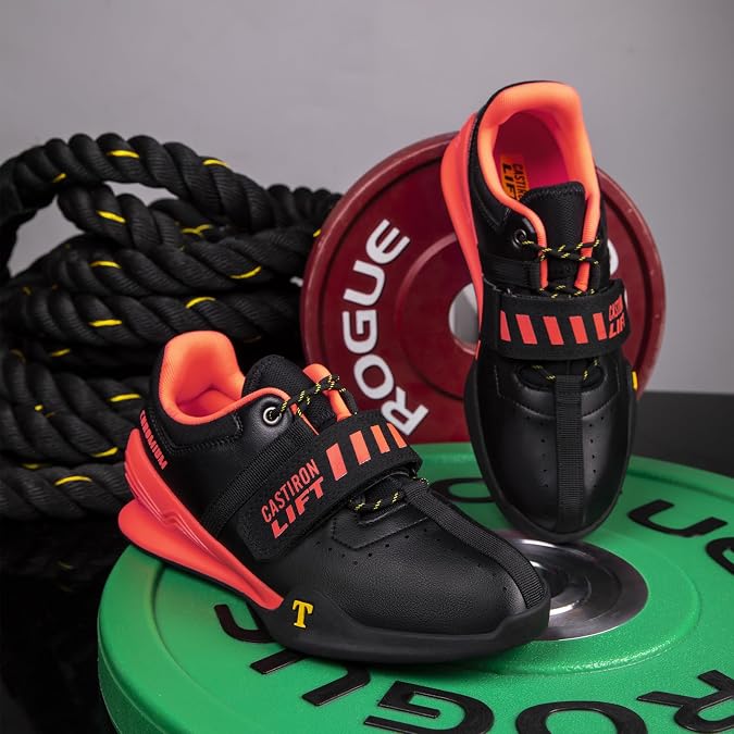 Weightlifting Shoes, Powerlifting Shoes, Gym Shoes for Crossfit Lifting Shoes, Weightlifting Shoes for Heavy Lifting Deadlifting, Weight Training, Squat Shoe for Men and Women