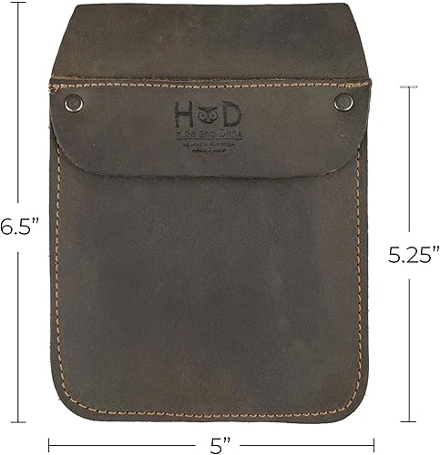 Miniatura 6 de Hide & Drink, Organizador de bolsillo de trabajo de cuero duradero para herramientas  bolígrafos, jeans con bolsillo trasero, herramientas de