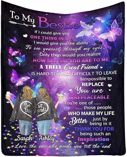 Regalos de cumpleaños para mujeres, manta de amistad personalizada con tus fotos, manta personalizada con mis propias imágenes para hermanas, Regalos de cumpleaños para mujeres, manta de amistad personalizada con tus fotos, manta personalizada con mis propias imágenes para hermanas,