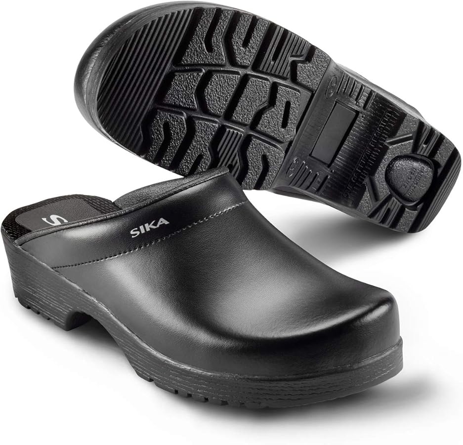 Sabot Aperto Teak Flexika Nero CE - Scarpe Professionali Per Industria Alimentare, Ospitalità E Sanità - Foto 12