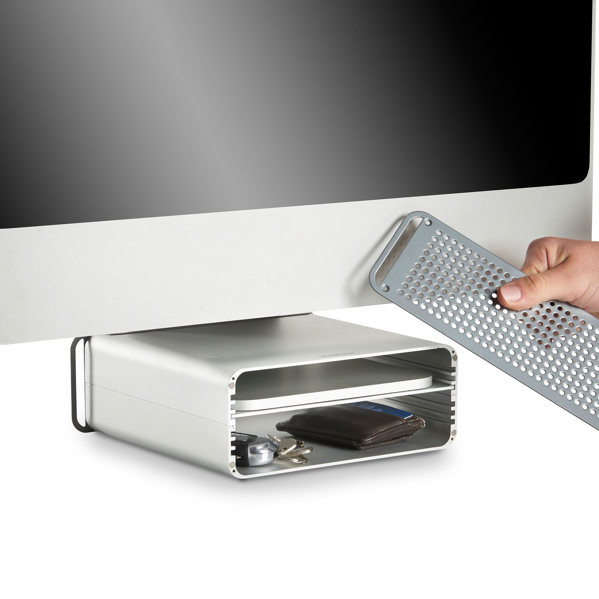 Buy VonHaus Deluxe Rise Stand for Desktop - Ergonomic Workstation with ...