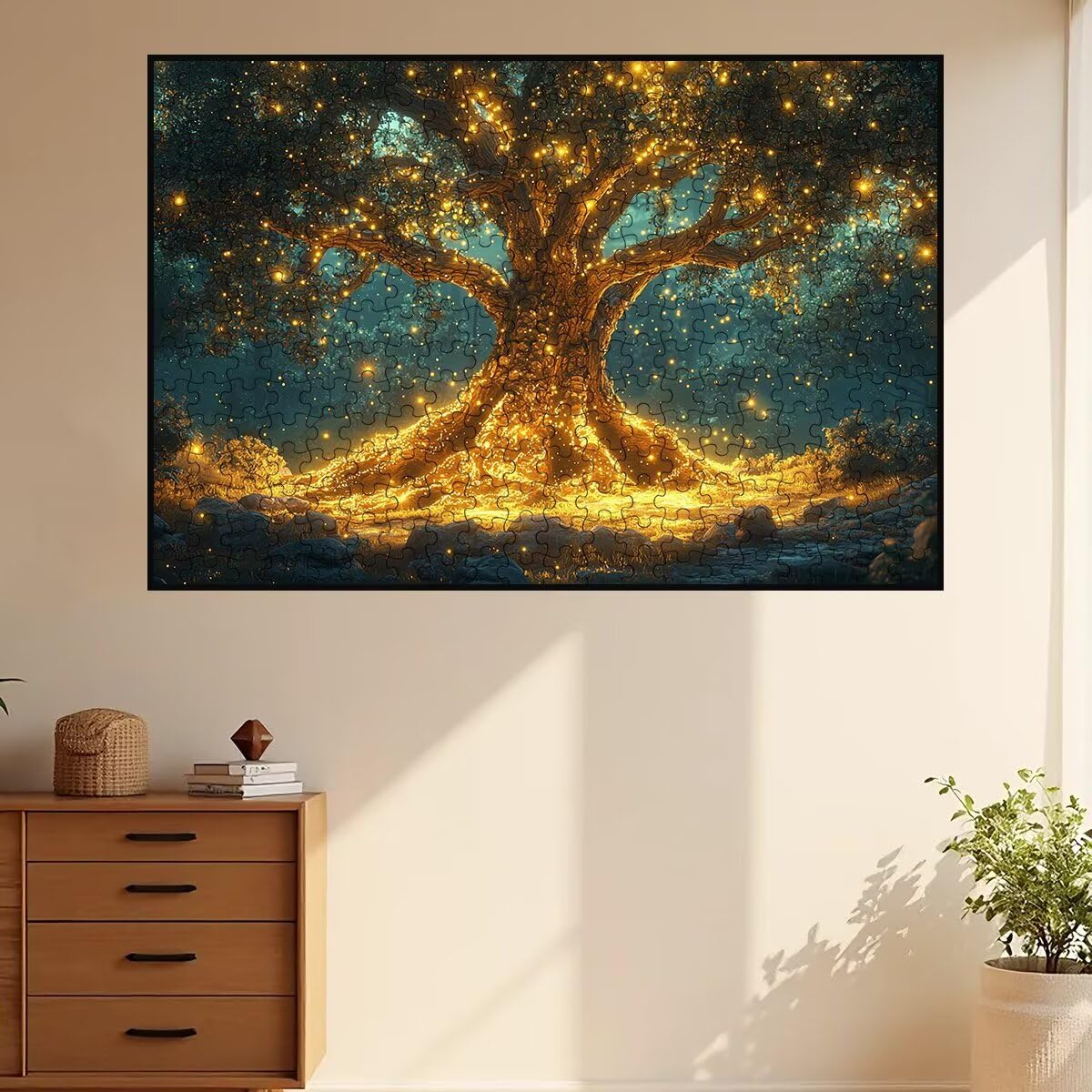 5000 sztuk puzzli dla dorosłych, puzzle choinkowe dla dorosłych, 5000 sztuk, świetlik, wymagająca gra dla całej rodziny, klasyczne drewniane układanki, odpowiednie do wystroju wnętrz, prezenty -3531