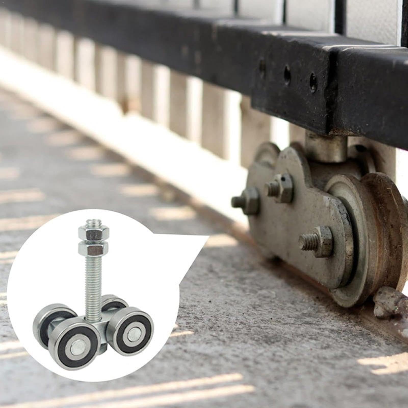 Produktbild von Schiebetür-Rollen Ersatz – 4-Rad Trolley, Stahl, Für Schränke Und Schiebetüren