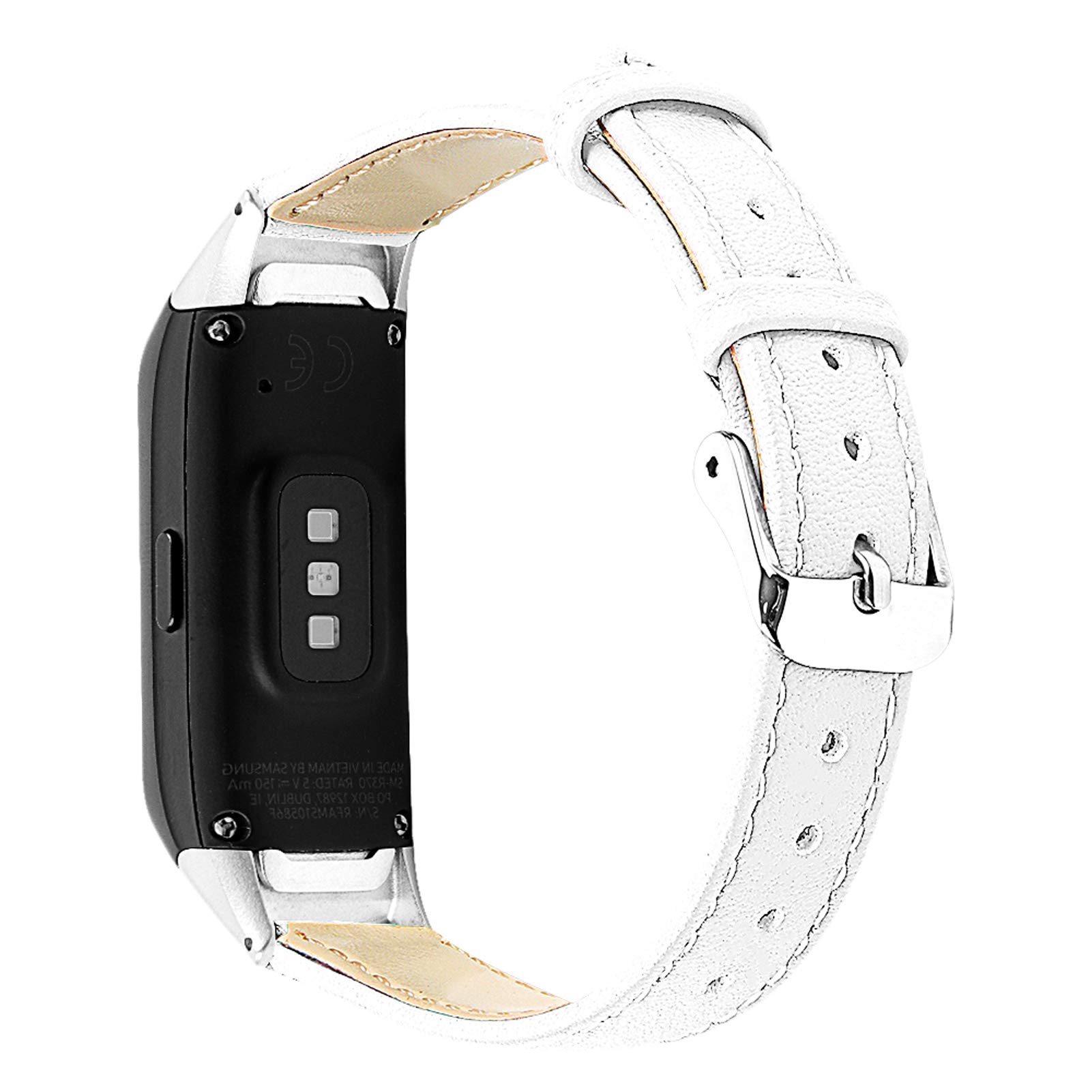 Cinturino In Pelle Stampata Per Smartwatch – Compatibile Con Fit R370 – Regolabile E Leggero – Ricambio Donna – Elefante E Motivi