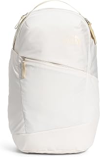 The North Face Gardenia White Dark Heather Gravel Isabella 3.0 Backpack