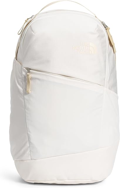 The North Face Gardenia White Dark Heather Gravel Isabella 3.0 Backpack