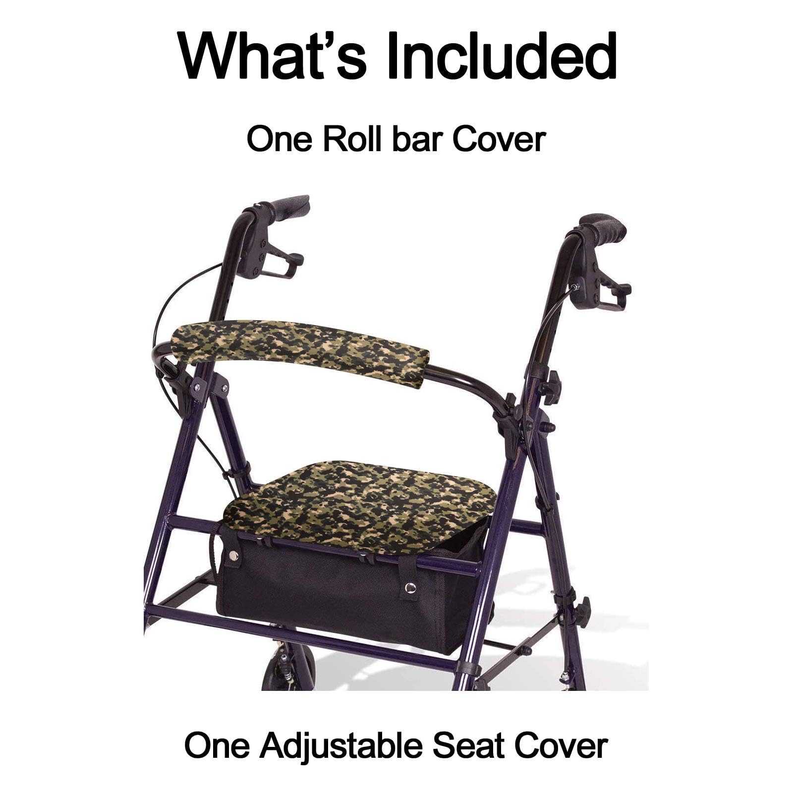 Rollator Seat & Backrest Cover Set - Protect Your Rollator -2